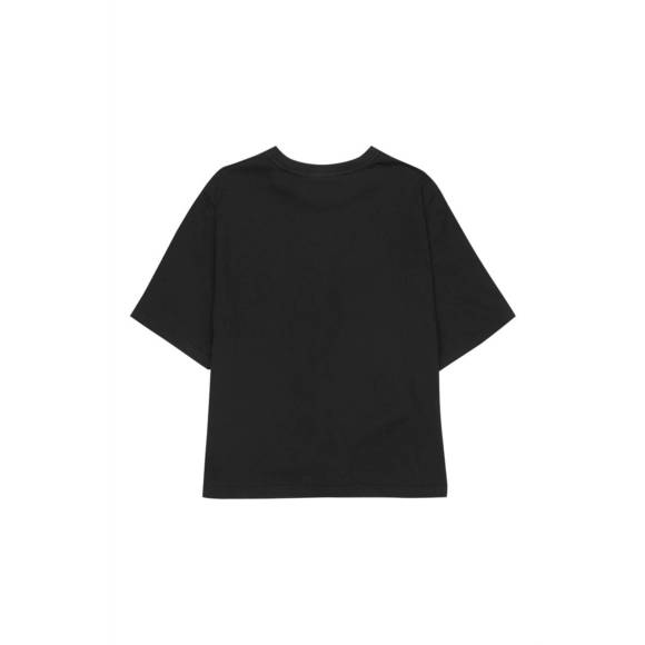 NEW DESIGNERS REMIX stanley cool boxy tee in black - Picture 3 of 3